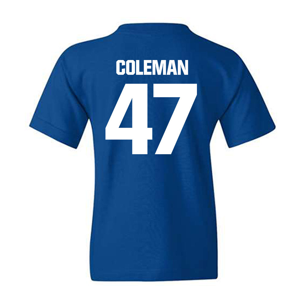 Kentucky - NCAA Baseball : William Coleman - Generic Shersey Youth T-Shirt-1