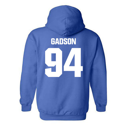 Kentucky - NCAA Football : Tavion Gadson - Generic Shersey Hooded Sweatshirt-1