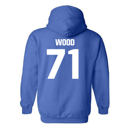 Kentucky - NCAA Football : Malachi Wood - Generic Shersey Hooded Sweatshirt