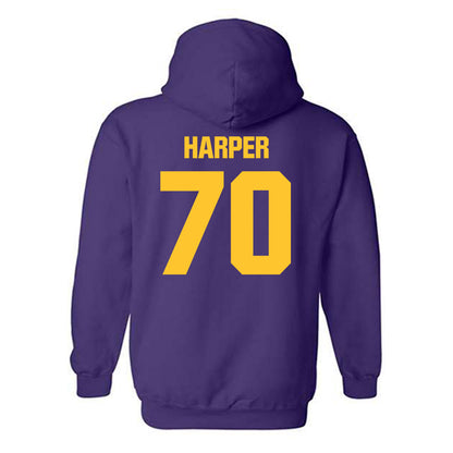 LSU - NCAA Football : Devin Harper - Classic Shersey Hooded Sweatshirt-1