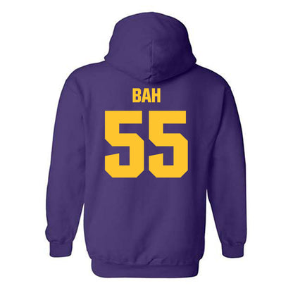 LSU - NCAA Football : Aliou Bah - Classic Shersey Hooded Sweatshirt-1