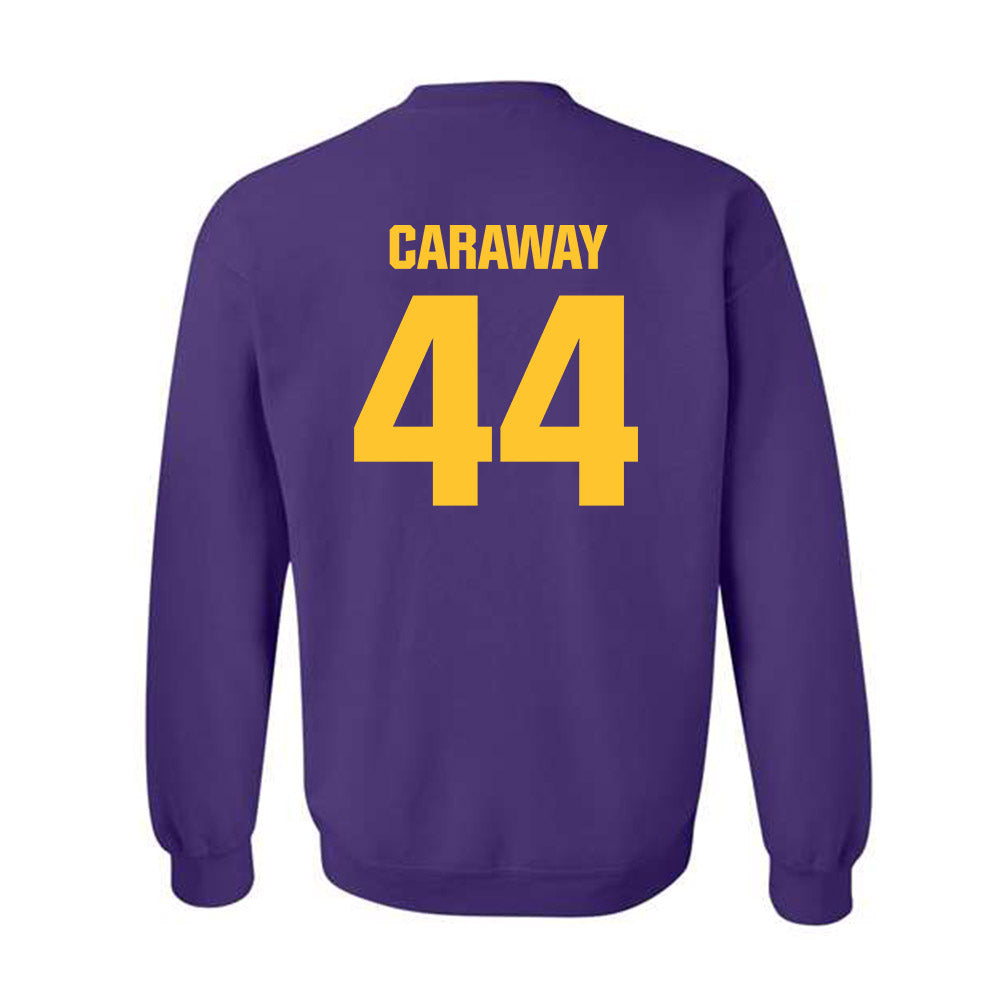 LSU - NCAA Baseball : Trent Caraway - Classic Shersey Crewneck Sweatshirt-1