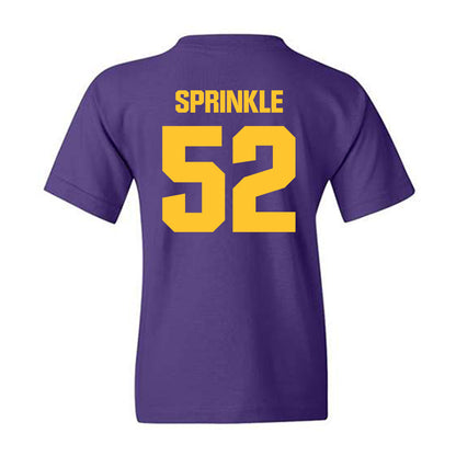 LSU - NCAA Football : Jaquan Sprinkle - Classic Shersey Youth T-Shirt-1
