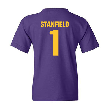 LSU - NCAA Baseball : Chris Stanfield - Classic Shersey Youth T-Shirt-1