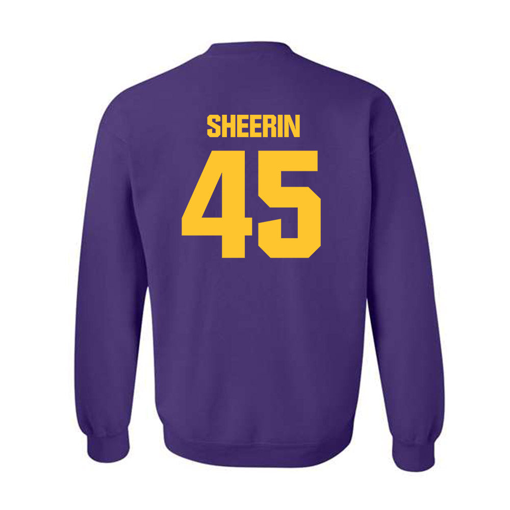 LSU - NCAA Baseball : Deven Sheerin - Classic Shersey Crewneck Sweatshirt-1