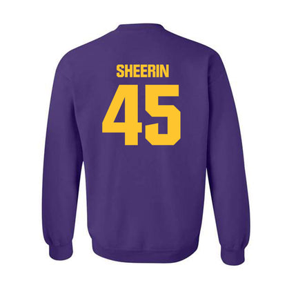 LSU - NCAA Baseball : Deven Sheerin - Classic Shersey Crewneck Sweatshirt-1