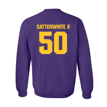 LSU - NCAA Football : William Satterwhite II - Classic Shersey Crewneck Sweatshirt-1