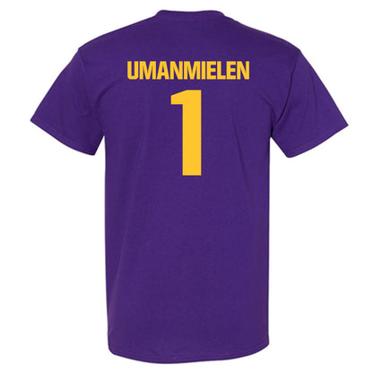 LSU - NCAA Football : Princewill Umanmielen - Classic Shersey T-Shirt-1