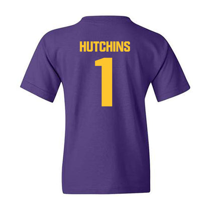 LSU - NCAA Softball : Ally Hutchins - Classic Shersey Youth T-Shirt-1