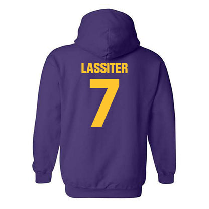 LSU - NCAA Softball : Jalia Lassiter - Classic Shersey Hooded Sweatshirt-1