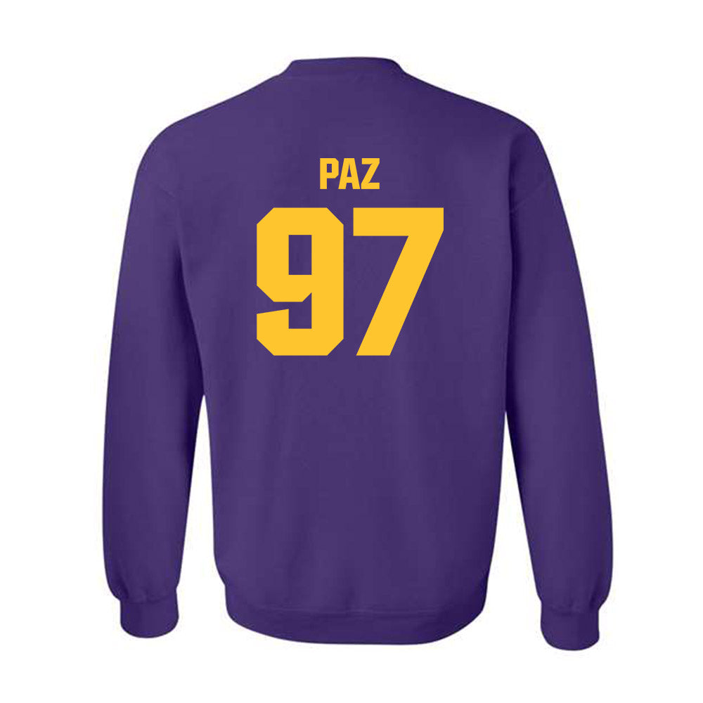 LSU - NCAA Baseball : Marcos Paz - Classic Shersey Crewneck Sweatshirt-1