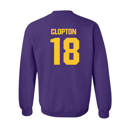 LSU - NCAA Softball : Tatum Clopton - Classic Shersey Crewneck Sweatshirt-1