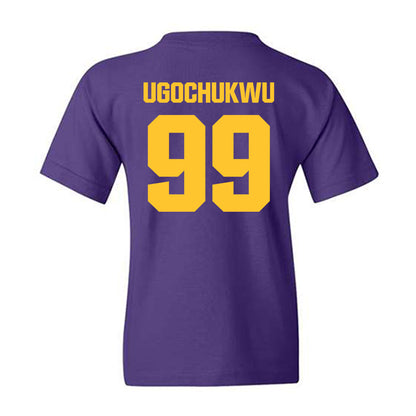 LSU - NCAA Men's Basketball : Divine-Collins Ugochukwu - Classic Shersey Youth T-Shirt-1