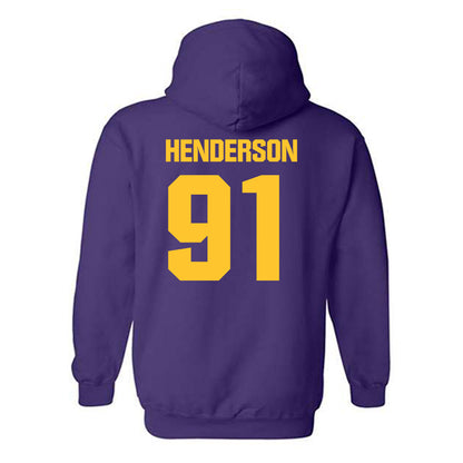 LSU - NCAA Football : Trenton Henderson - Classic Shersey Hooded Sweatshirt-1