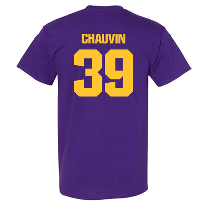 LSU - NCAA Football : Reid Chauvin - Classic Shersey T-Shirt-1