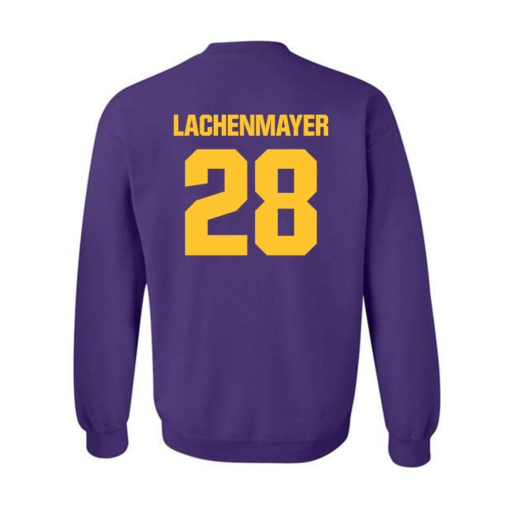 LSU - NCAA Baseball : Danny Lachenmayer - Classic Shersey Crewneck Sweatshirt-1