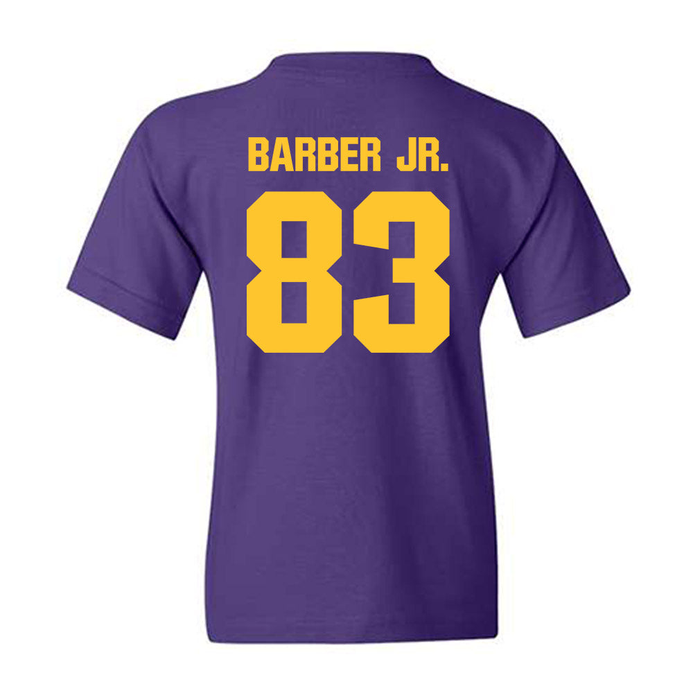 LSU - NCAA Football : Corey Barber Jr. - Classic Shersey Youth T-Shirt-1