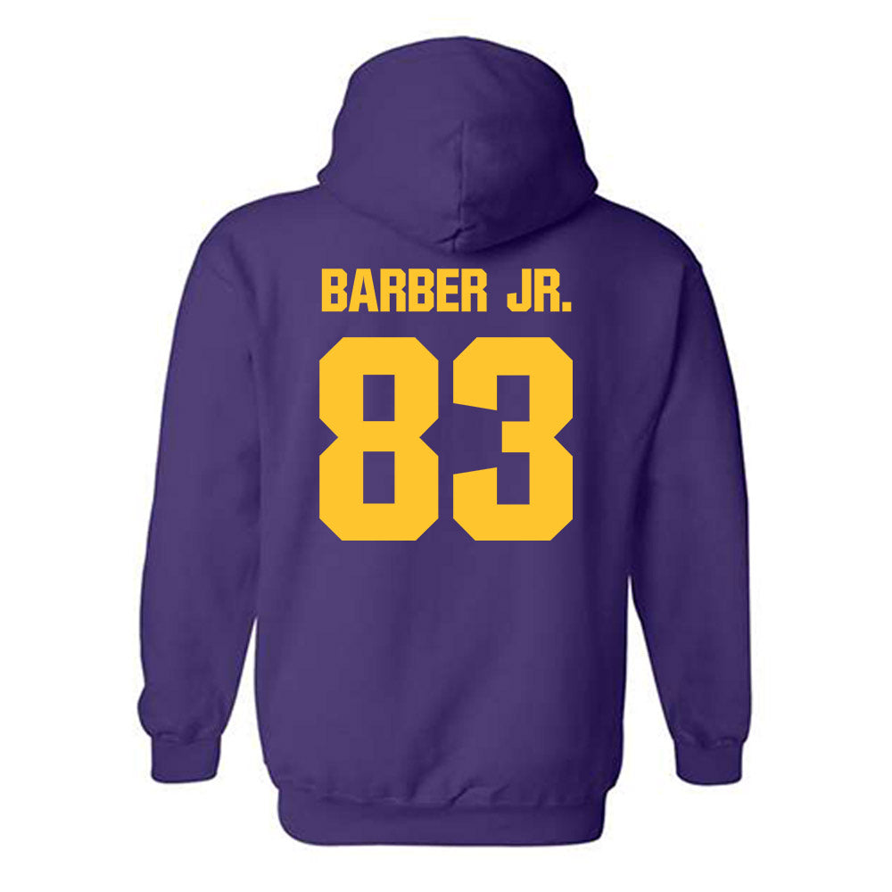 LSU - NCAA Football : Corey Barber Jr. - Classic Shersey Hooded Sweatshirt-1