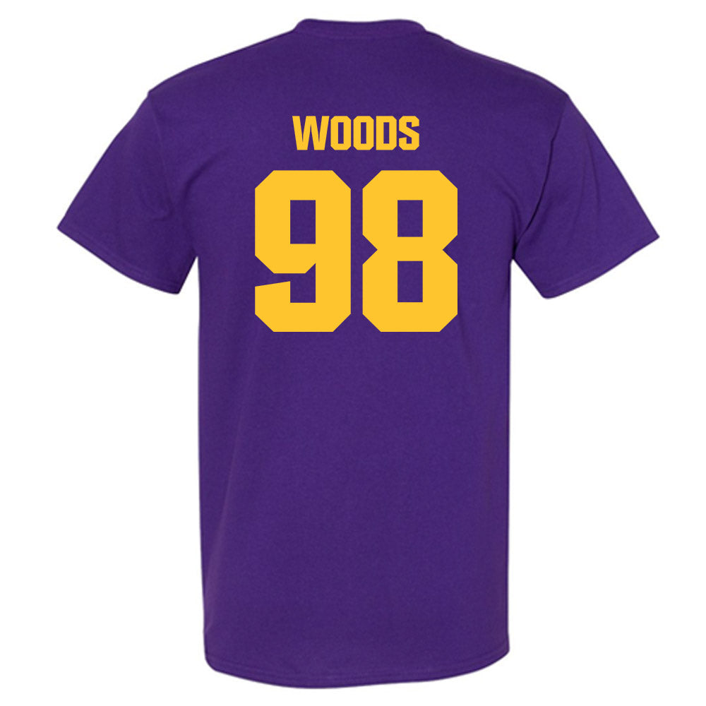 LSU - NCAA Football : Achilles Woods - Classic Shersey T-Shirt-1