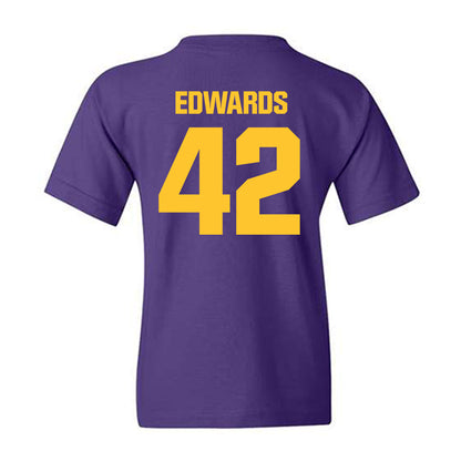 LSU - NCAA Softball : Tori Edwards - Classic Shersey Youth T-Shirt-1