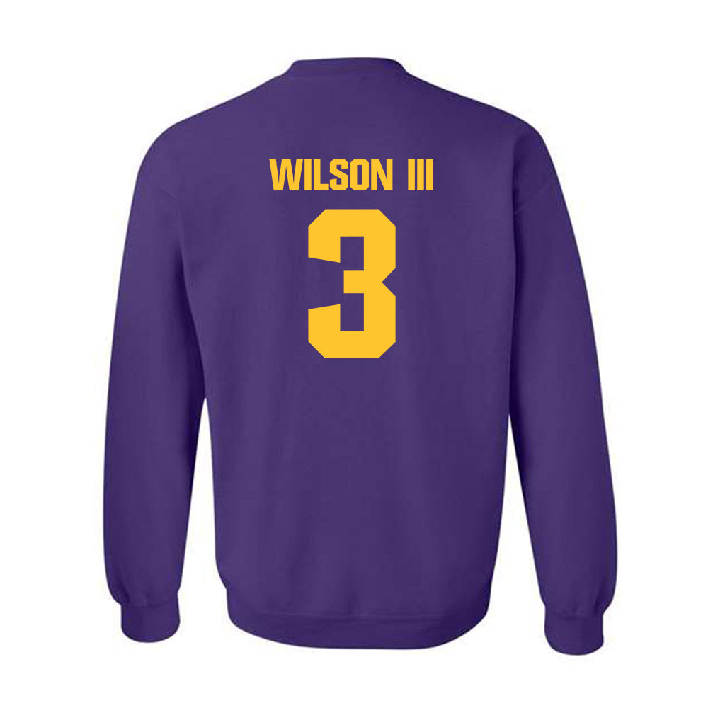 LSU - NCAA Football : Eugene Wilson III - Classic Shersey Crewneck Sweatshirt-1