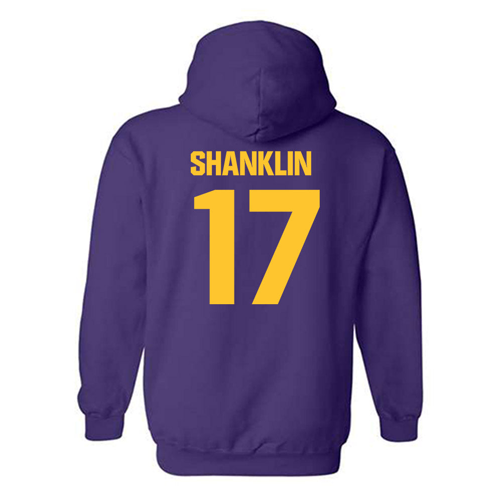 LSU - NCAA Football : Damien Shanklin - Classic Shersey Hooded Sweatshirt-1