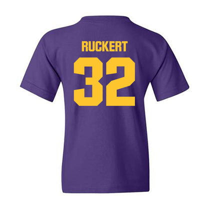 LSU - NCAA Baseball : Jack Ruckert - Classic Shersey Youth T-Shirt-1