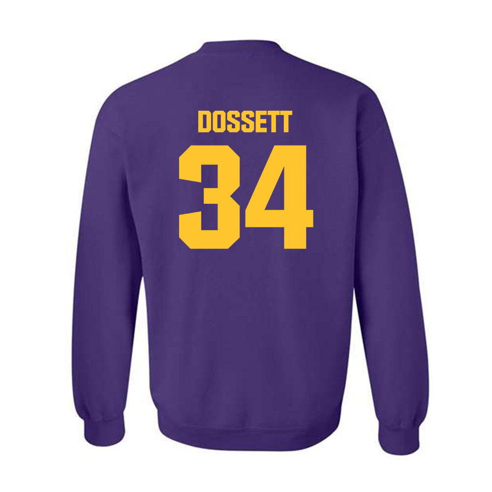 LSU - NCAA Football : Mason Dossett - Classic Shersey Crewneck Sweatshirt-1
