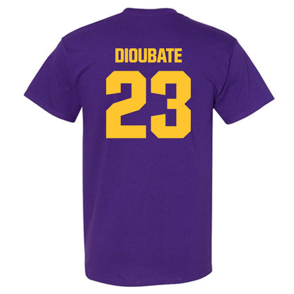 LSU - NCAA Men's Basketball : Mouhamed Dioubate - Classic Shersey T-Shirt-1