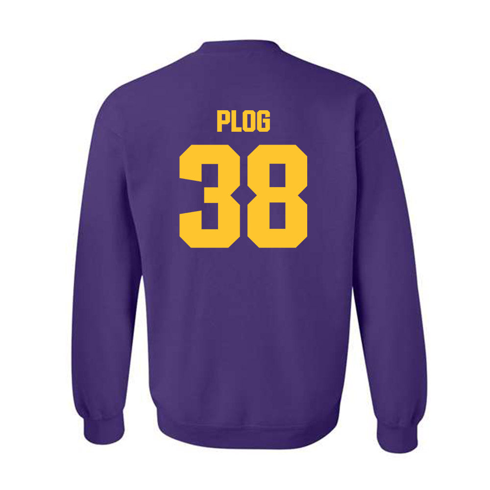 LSU - NCAA Baseball : Ethan Plog - Classic Shersey Crewneck Sweatshirt-1