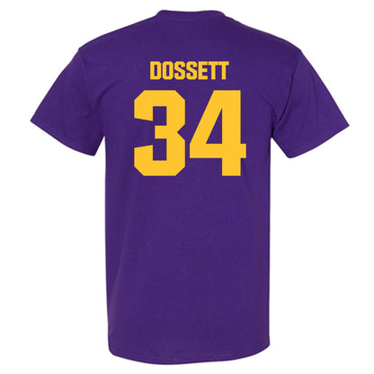 LSU - NCAA Football : Mason Dossett - Classic Shersey T-Shirt-1