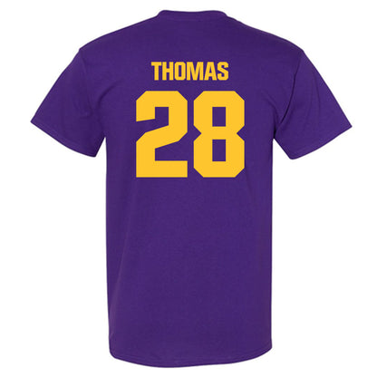 LSU - NCAA Football : Jhase Thomas - Classic Shersey T-Shirt-1