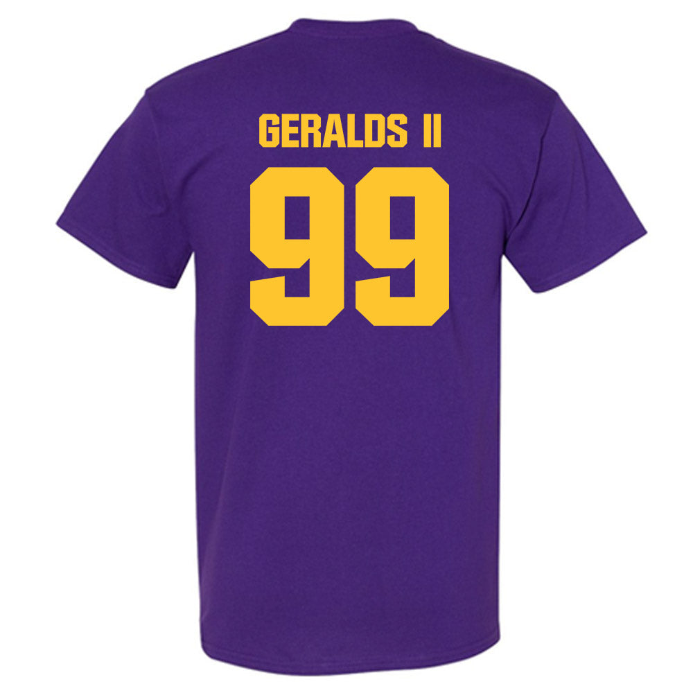 LSU - NCAA Football : Daverin Geralds II - Classic Shersey T-Shirt-1
