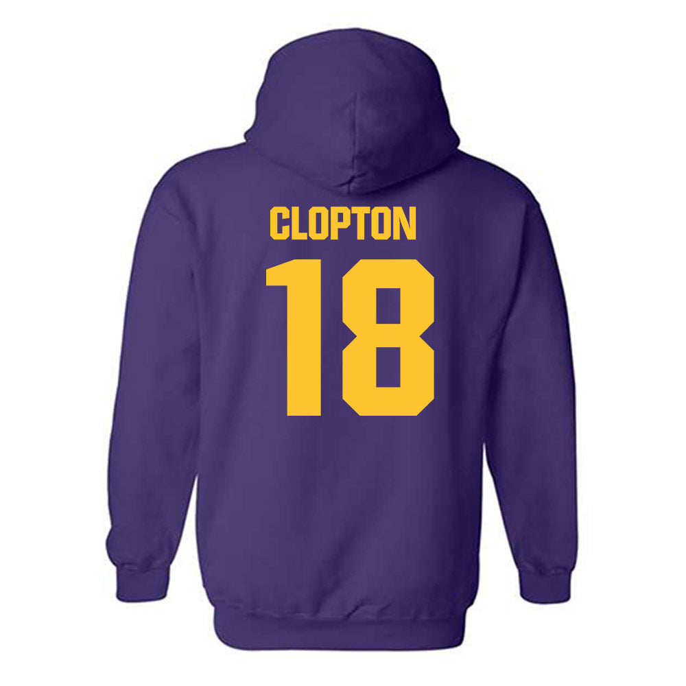 LSU - NCAA Softball : Tatum Clopton - Classic Shersey Hooded Sweatshirt-1