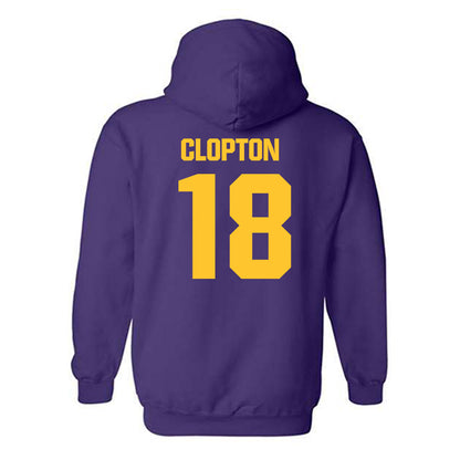 LSU - NCAA Softball : Tatum Clopton - Classic Shersey Hooded Sweatshirt-1
