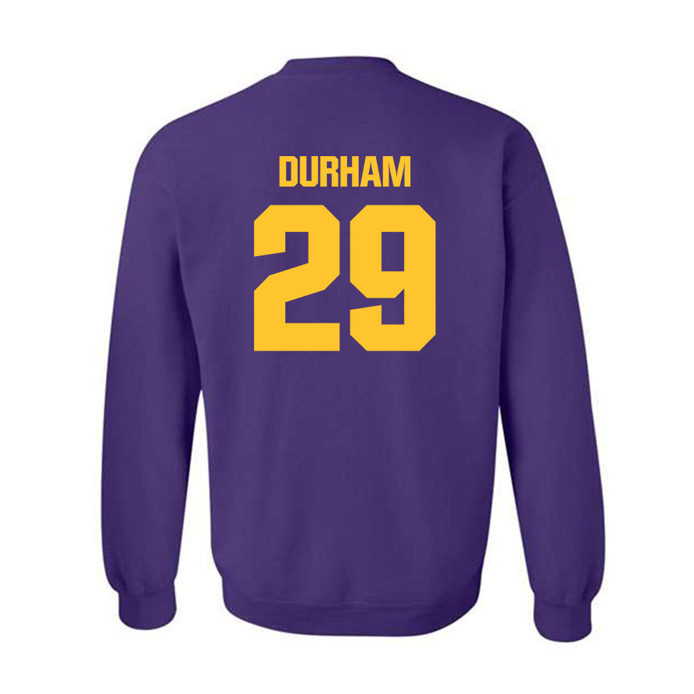 LSU - NCAA Football : Caden Durham - Classic Shersey Crewneck Sweatshirt-1