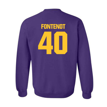 LSU - NCAA Baseball : Grant Fontenot - Classic Shersey Crewneck Sweatshirt-1