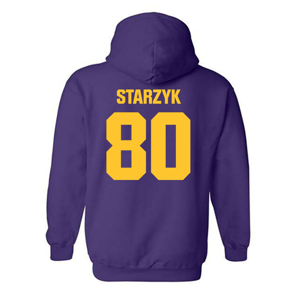 LSU - NCAA Football : Scott Starzyk - Classic Shersey Hooded Sweatshirt-1