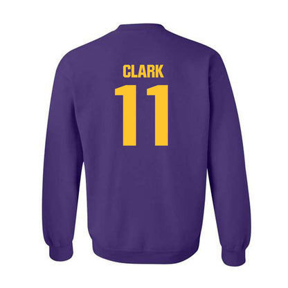 LSU - NCAA Football : Landen Clark - Classic Shersey Crewneck Sweatshirt-1