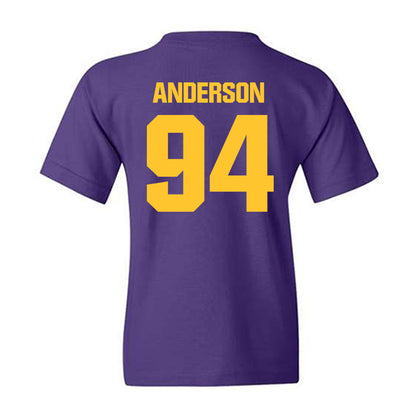 LSU - NCAA Football : Richard Anderson - Classic Shersey Youth T-Shirt-1