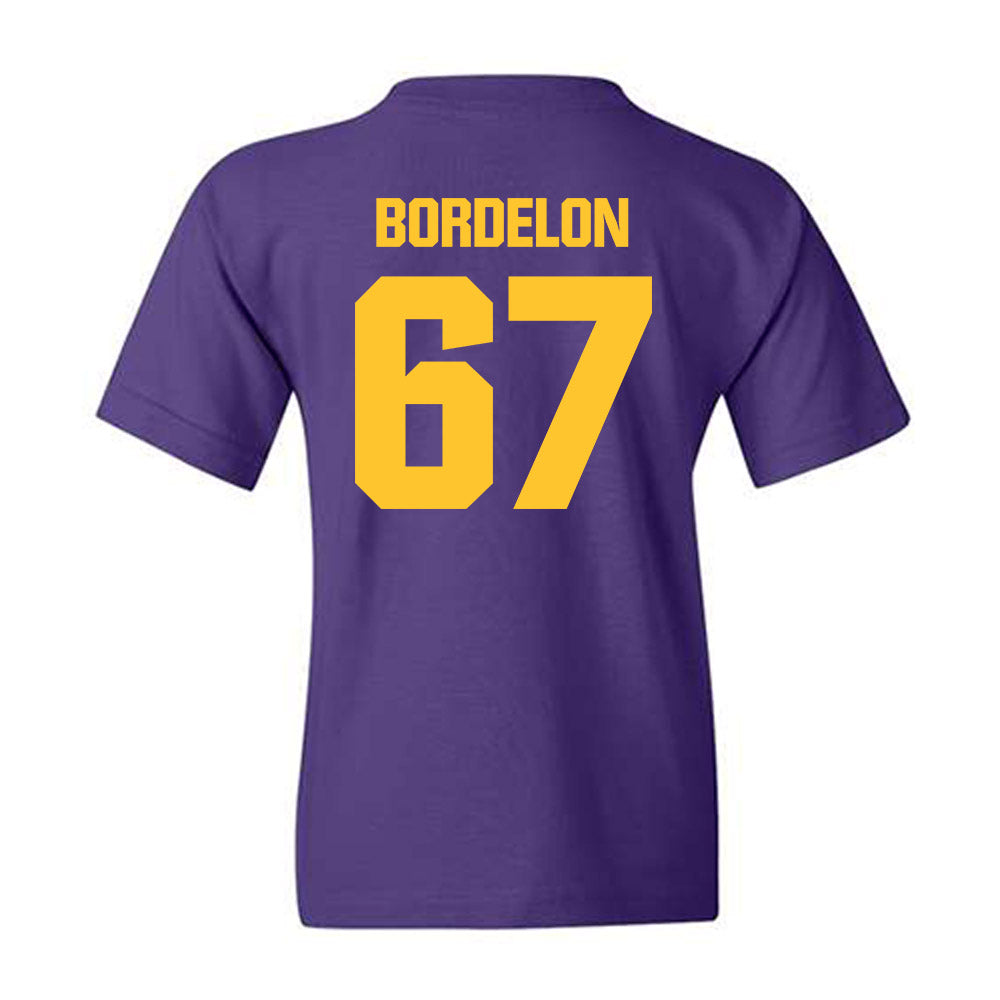 LSU - NCAA Football : Bo Bordelon - Classic Shersey Youth T-Shirt-1