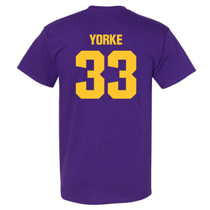 LSU - NCAA Baseball : Zach Yorke - Classic Shersey T-Shirt-1