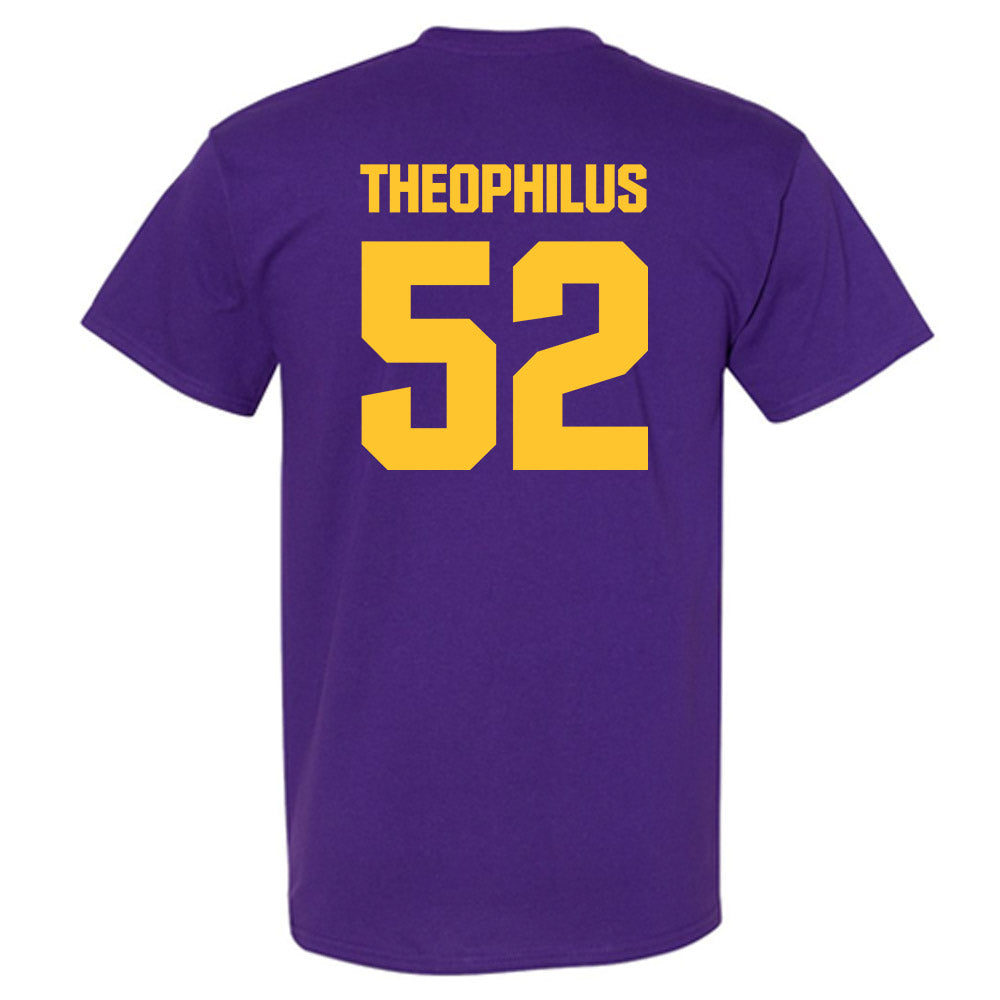 LSU - NCAA Baseball : Zion Theophilus - Classic Shersey T-Shirt-1
