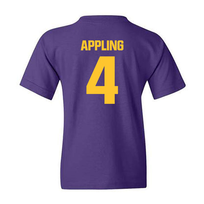 LSU - NCAA Softball : Gradie Appling - Classic Shersey Youth T-Shirt-1