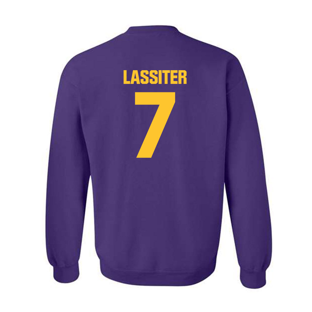 LSU - NCAA Softball : Jalia Lassiter - Classic Shersey Crewneck Sweatshirt-1