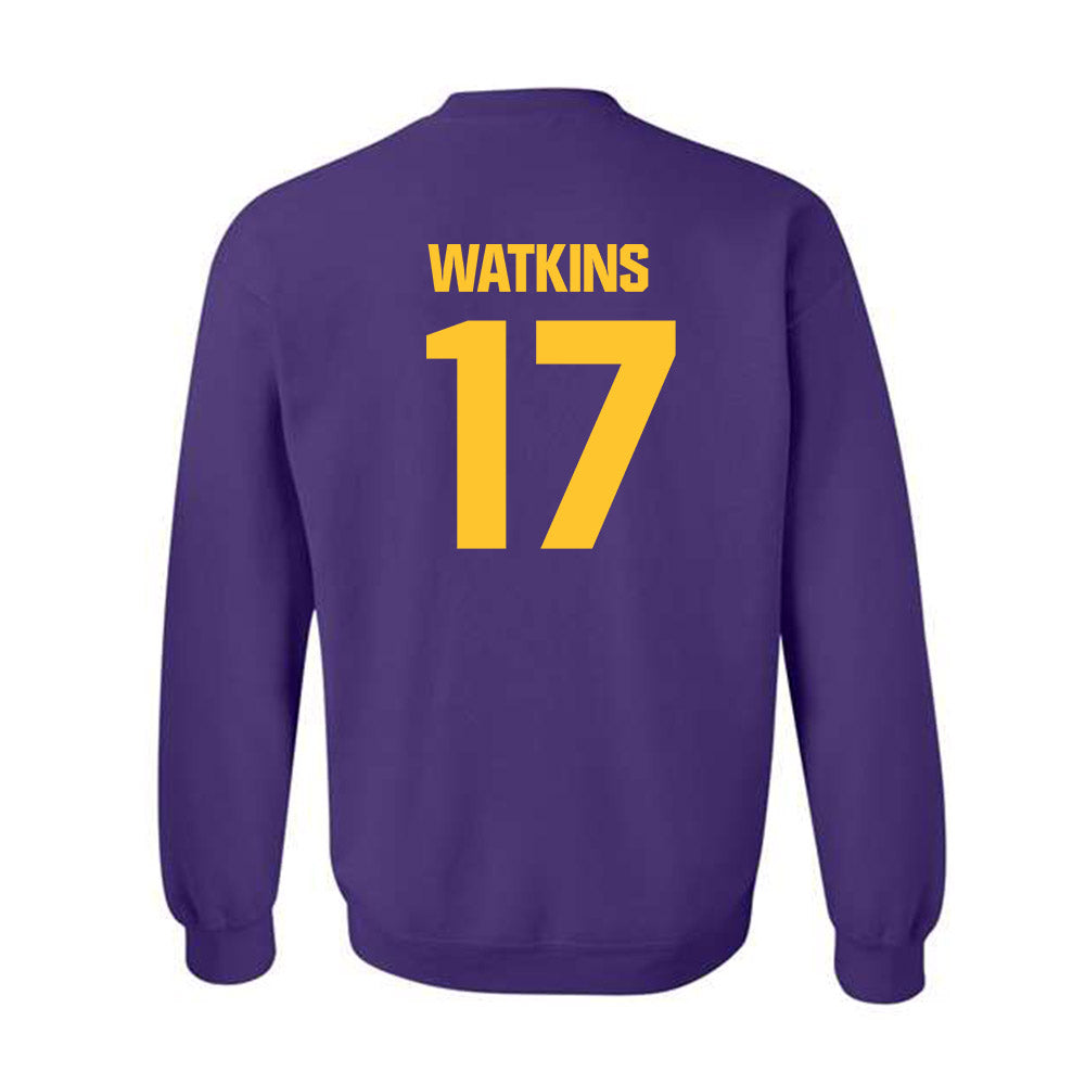 LSU - NCAA Football : Winston Watkins - Classic Shersey Crewneck Sweatshirt-1