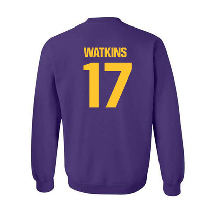 LSU - NCAA Football : Winston Watkins - Classic Shersey Crewneck Sweatshirt-1