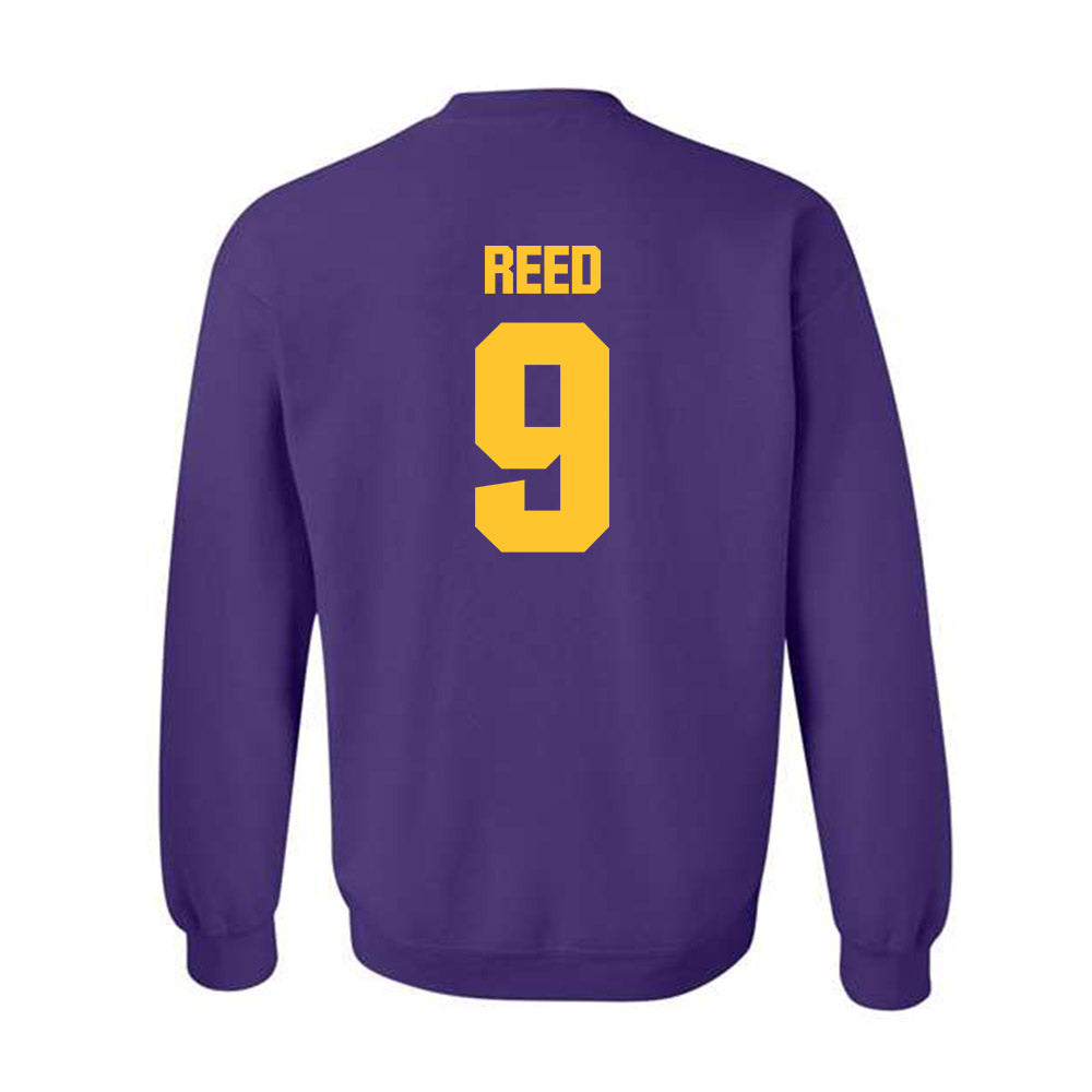 LSU - NCAA Men's Basketball : Jalen Reed - Classic Shersey Crewneck Sweatshirt-1