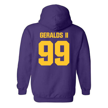 LSU - NCAA Football : Daverin Geralds II - Classic Shersey Hooded Sweatshirt-1