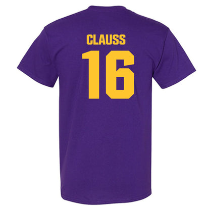 LSU - NCAA Baseball : Ethan Clauss - Classic Shersey T-Shirt-1